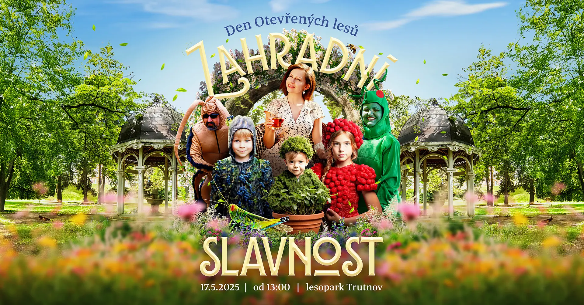Den otevřených lesů – zahradní slavnost