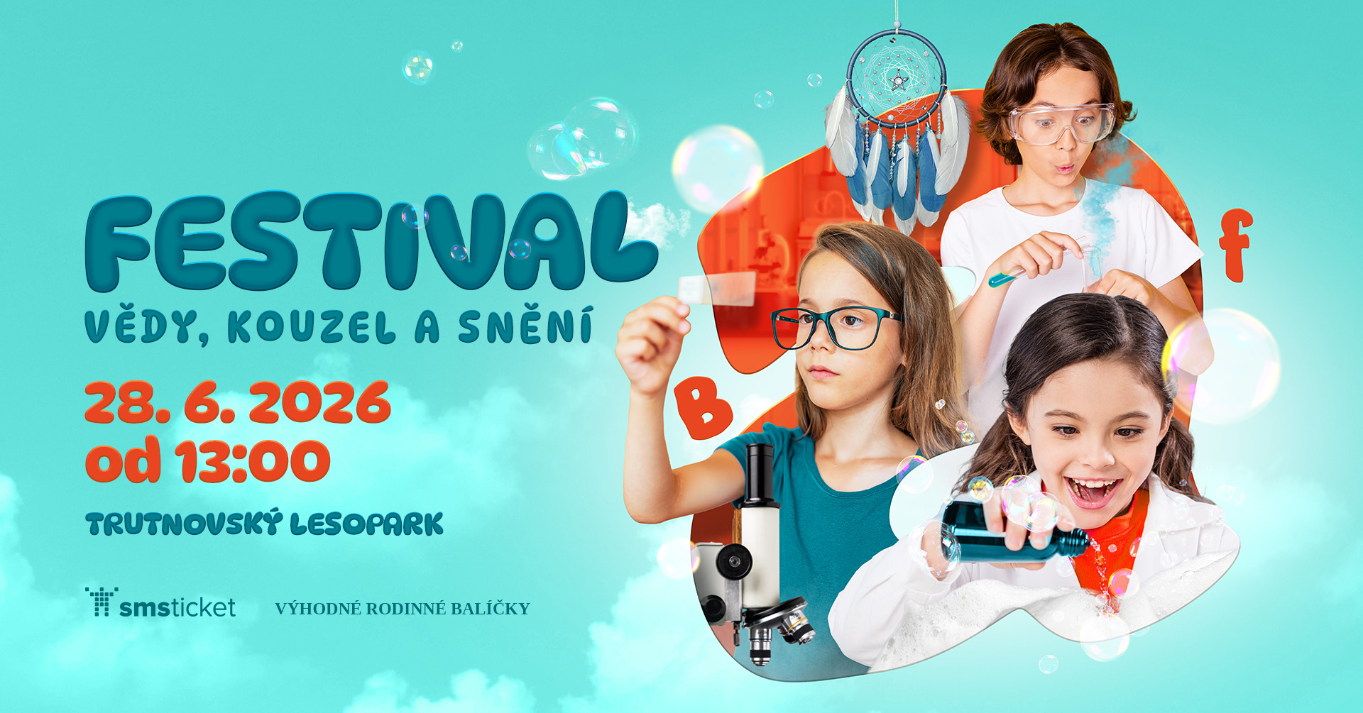 Festival vědy, kouzel a snění!